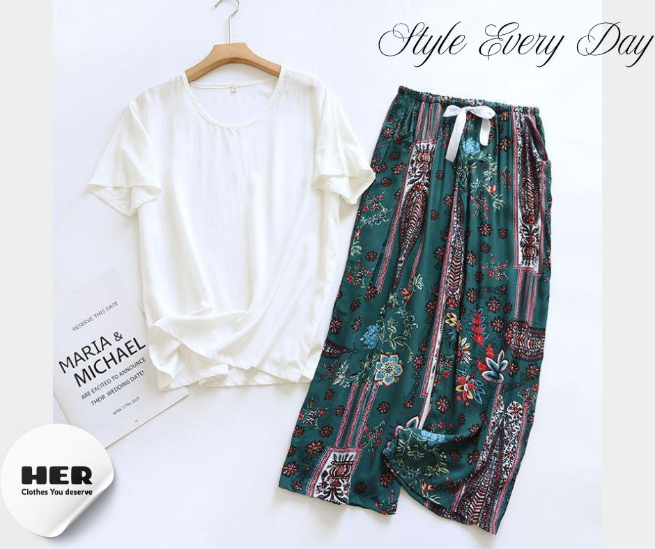 HER pajama offwhite